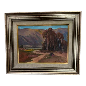 J. D. Raspberry Impressionist Oil Painting on Board Listed Artist