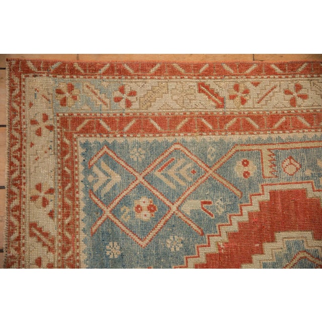 Vintage Distressed Karabagh Rug - 4'2" x 6'4" For Sale In New York - Image 6 of 12