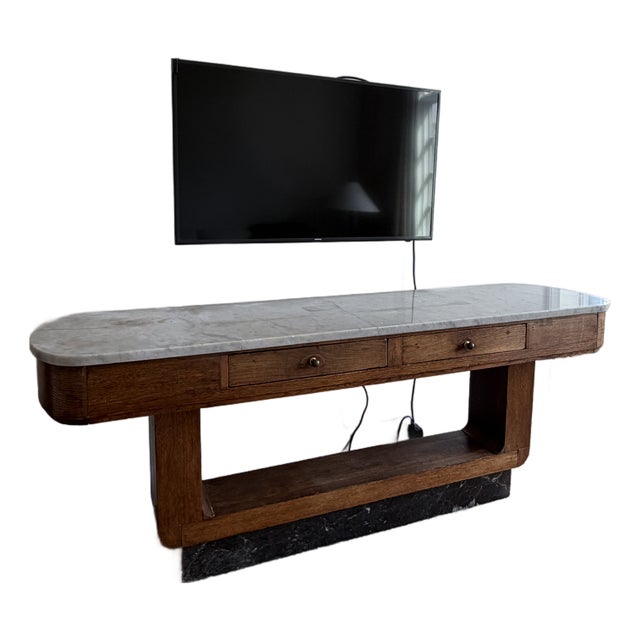 Marble Top Console For Sale