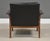 Wood 1960s Knut Saeter Black and Rosewood Lounge Chair For Sale - Image 7 of 10