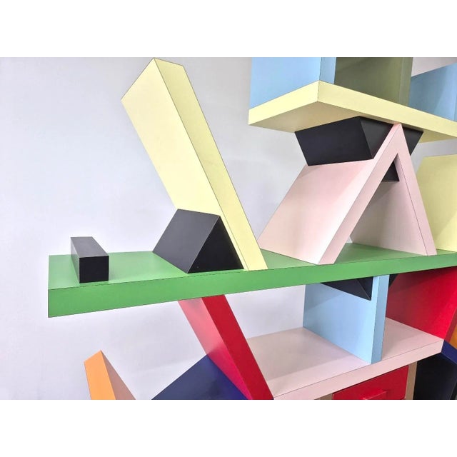Carlton Bookcase by Ettore Sottsass, 1981 For Sale - Image 13 of 15