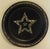 Late 19th-Century English papier mache handcrafted tray / dish. It has a lovely five point star in the center and border...