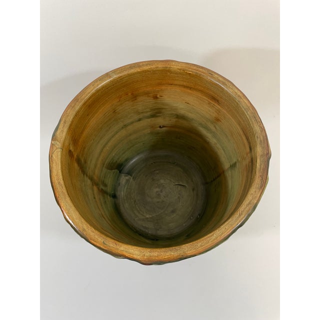 1920s Antique Weller Art Pottery "Forest" Jardiniere Cachepot For Sale - Image 6 of 13