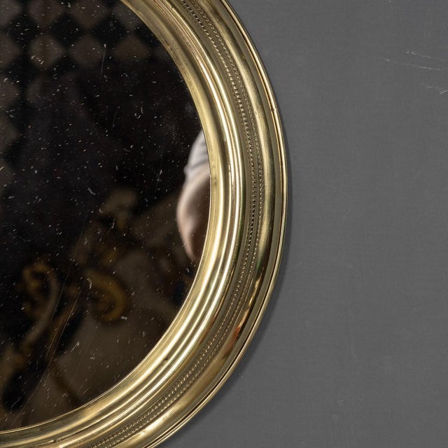 20th Century Striking Collection of Pocket Watch Shaped Mirrors, 1970s, Set of 8 For Sale - Image 17 of 18