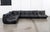 Black Michel Ducaroy for Ligne Roset "Togo" Modular Sofa For Sale - Image 8 of 17