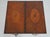 Brown Maitland-Smith Two-Drawer Mahogany and Leather Flip-Top Game Table For Sale - Image 8 of 18