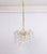 Wonderful brass chandelier comprises crystal polished glass pieces on a brass frame. It’s made by kalmar (series: palma),...