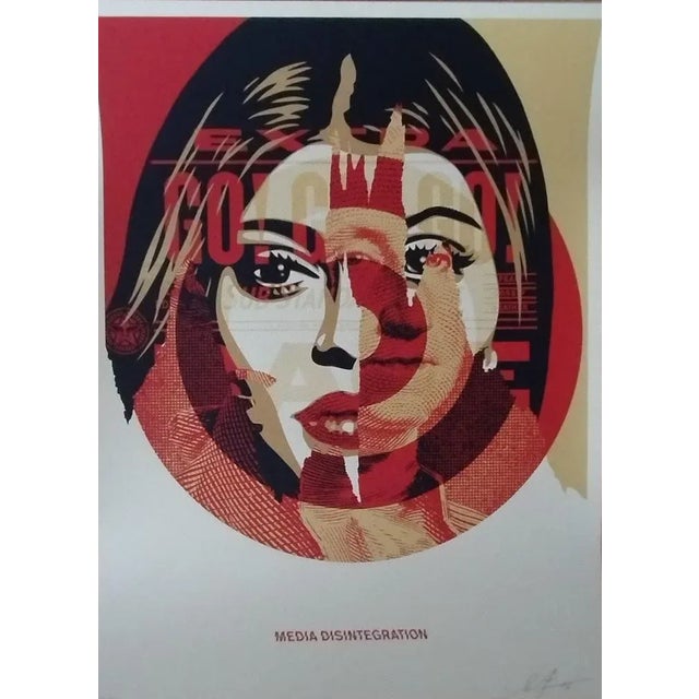 Shepard Fairey (Obey), Media Target, 2016, Screenprint For Sale - Image 9 of 9