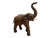 This elephant is a decorative object as atypical as endearing. Made of leather, with beautiful dimensions, the animal...