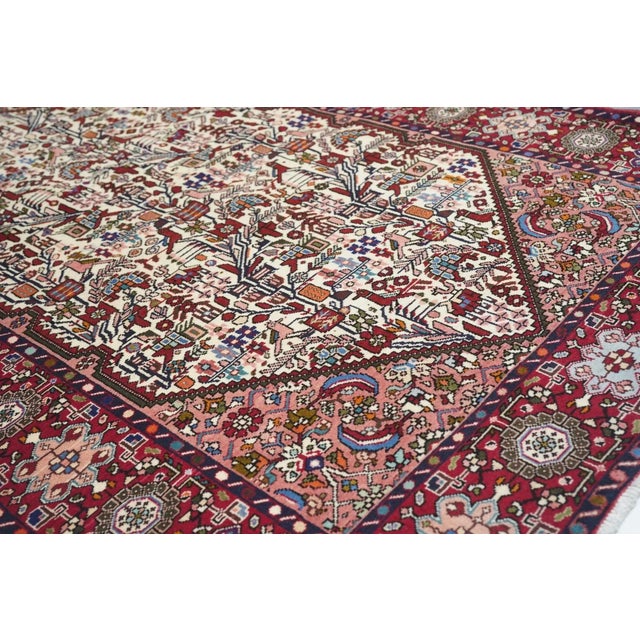 19th Century Fine Persian Quashkai Rug 4'3'' X 6'5'' For Sale - Image 5 of 10
