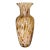 Vintage Maestri Vetrai Murano Style MCM 14.5” Hand Blown Large Art Glass Vase For Sale