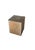 Cuboid Side Table Crafted From Teak Wood, Modern Organic For Sale - Image 6 of 6
