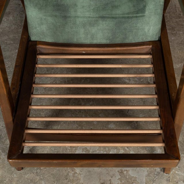 1960s Set of Mid-Century Antimott Recliner and Footstool from Knoll Inc. / Knoll International, 1960s For Sale - Image 5 of 18