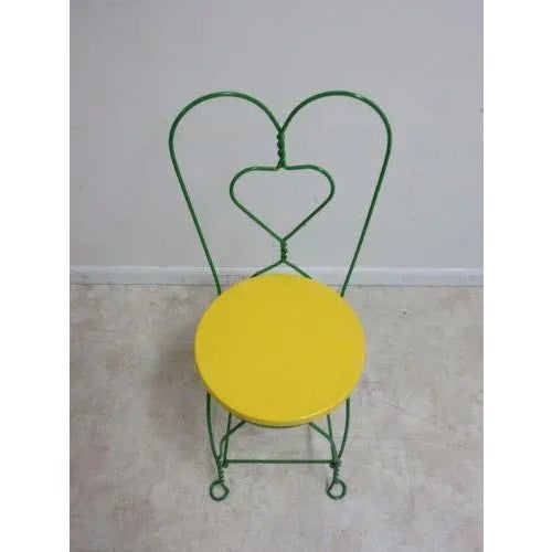 Metal Twisted Ice Cream Parlor Saloon Side Chairs - Set of 4 For Sale In Philadelphia - Image 6 of 12