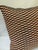 Orange Shore Studios "Moonstone" Bold Weave Woven Silicone Outdoor/Indoor Floor Pillow For Sale - Image 8 of 12
