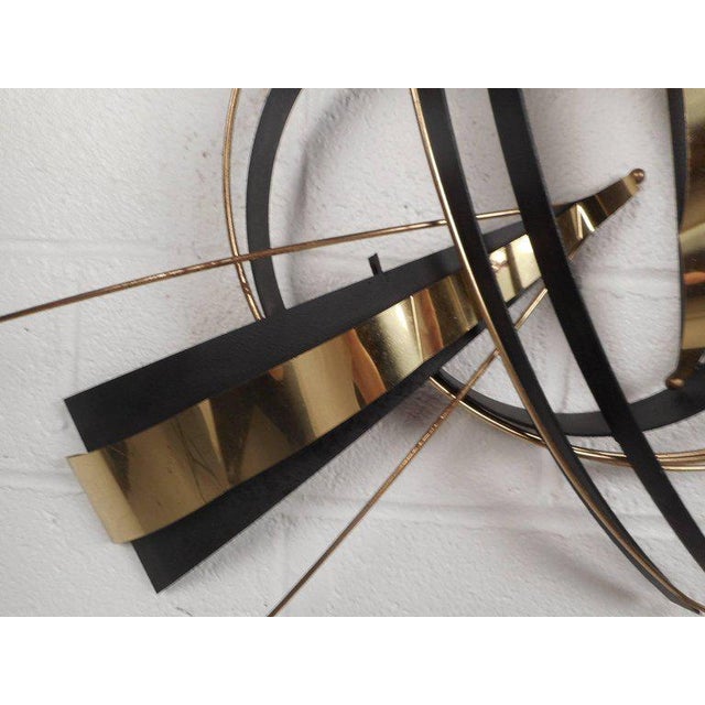 Wonderful MidCentury Modern Metal Wall Art Chairish