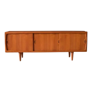 Vintage Sculptural Danish Teak h.p. Hansen Sideboard Credenza