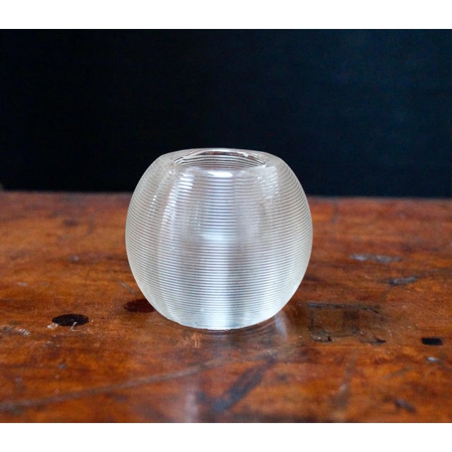 Small Antique Victorian Glass Match Striker For Sale - Image 4 of 8