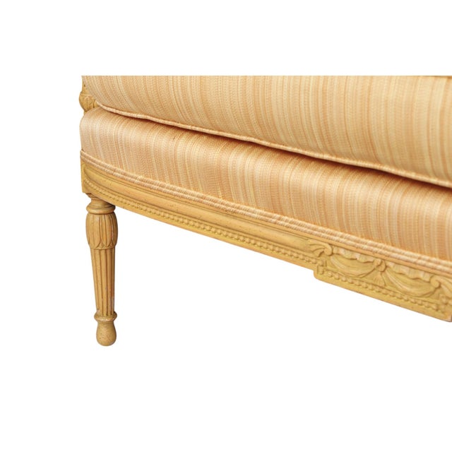 Mid 20th Century Louis XVI Style Canapé Corbeille Settee For Sale - Image 5 of 10