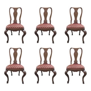 Mid-18th Century Wooden Dining Chairs, Italy, 1770, Set of 6 For Sale