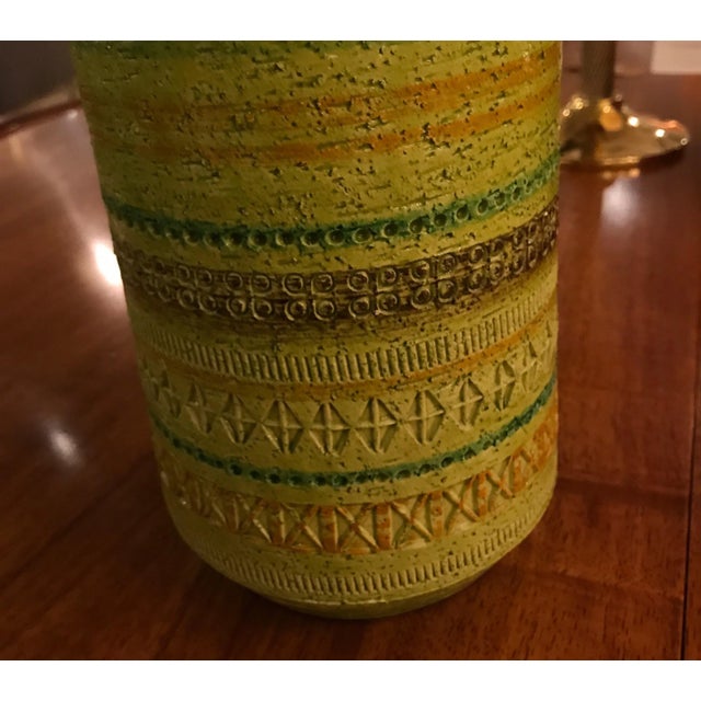 Mid-Century Modern Glazed Aldo Londi Vase by Rosenthal For Sale - Image 3 of 7