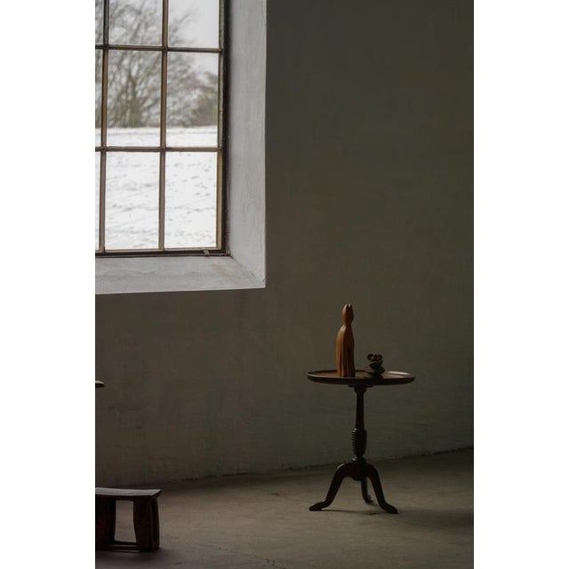 Brown Mid-Century Modern Danish Side Table by Anton Kildeberg, 1960s For Sale - Image 8 of 18