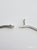 14k White Gold 12Ct Natural Diamond Tennis Necklace For Sale - Image 4 of 5