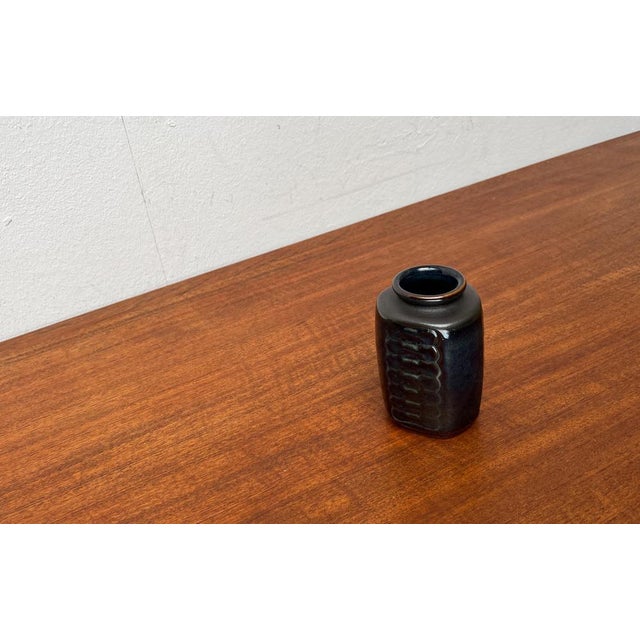 Mid-Century Danish Studio Pottery Vase by Einar Johansen for Søholm, 1960s For Sale - Image 4 of 15