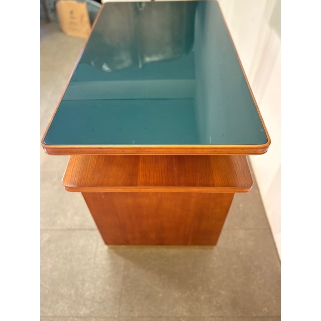 Console Desk attributed to Gio Ponti, 1950s For Sale - Image 10 of 11