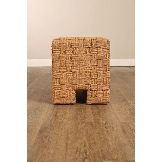 Lane Furniture Woven Rope Bench For Sale - Image 16 of 18