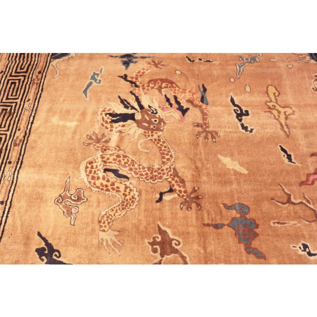 Chinese Nazmiyal Collection Antique Chinese Style Rug For Sale - Image 3 of 10