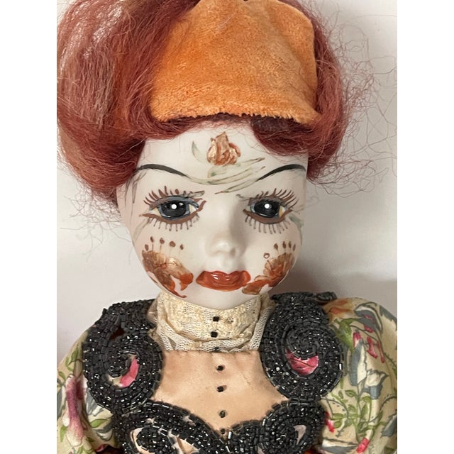 1990s 3 Vintage Artist Handmade Porcelain Dolls Signed Cathy Cohen For Sale - Image 5 of 12