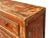 Wood Chinese Distressed Orange Brown 9 Drawers Dresser Cabinet For Sale - Image 7 of 11