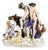 Bacchant Group with Drunken Silenus on Donkey by E.A. Leuteritz for Meissen, 1870s For Sale