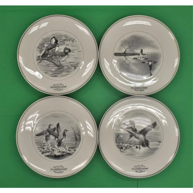 1960s Vintage Maynard Reese Etal Federal Duck Stamp Plates - Set of 4 For Sale - Image 10 of 10