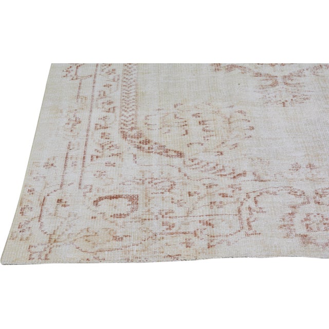 Turkish Vintage Turkish Anatolian Hand Knotted Wool Rug, 5'x7'10" For Sale - Image 3 of 6