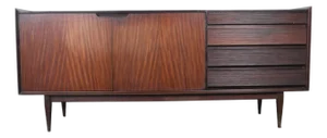 Mid 20th Century Large Richard Hornby Credenza in Tola