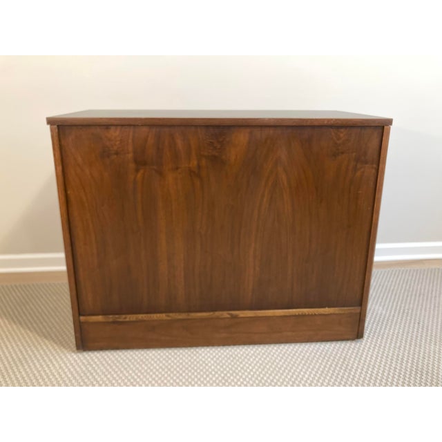 Mid 20th Century Transitional Soft Brutalist Liquor Cabinet For Sale - Image 9 of 12