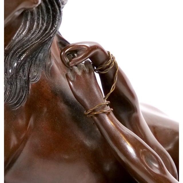 French 19th Century Bronze Sculpture of Hippolytus After Philippe Poitevin 1831 For Sale In New York - Image 6 of 12