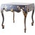 Chinoiserie Style Black Lacquer Parcel Gilt Center Table For Sale
