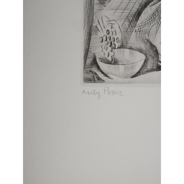 Modern Mily Possoz, Fontenay-Sous-Bois, Original Signed Engraving For Sale - Image 3 of 11