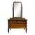 Antique American Victorian Dresser With Tall Removable Swivel Mirror For Sale