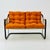 Bauhaus Tubular Canvas Sling Two-Seater Sofa, 1970s For Sale - Image 10 of 11