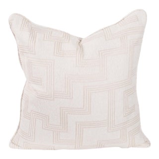 Indoor/Outdoor Pillow 24 x 24 Syros Natural For Sale