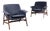 849 Armchair by Gianfranco Frattini for Cassina, 1960, Set of 2 For Sale