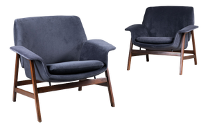 849 Armchair by Gianfranco Frattini for Cassina, 1960, Set of 2