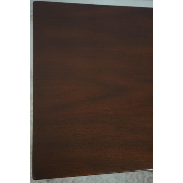 Kittinger Colonial Williamsburg Walnut 1 Drawer Table For Sale - Image 16 of 18