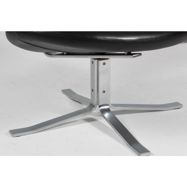 Corona Lounge Chair attributed to Poul M. Volther For Sale - Image 6 of 8