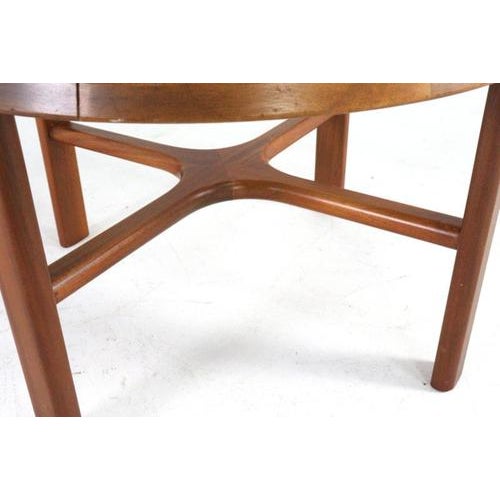 Round Buxton Coffee Table in the style of G-Plan, 1960s For Sale - Image 11 of 15