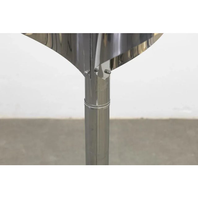 Space Age Chrome Floor Lamp, 1970s For Sale - Image 5 of 9